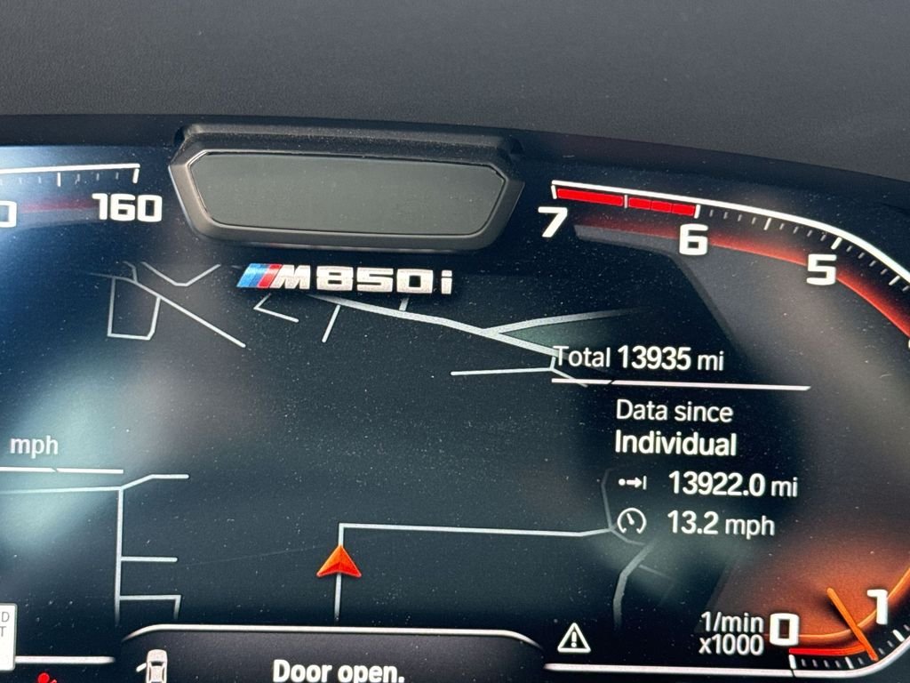 Certified Used 2024 Black Sapphire Metallic BMW M850i xDrive Gran Coupe image 7