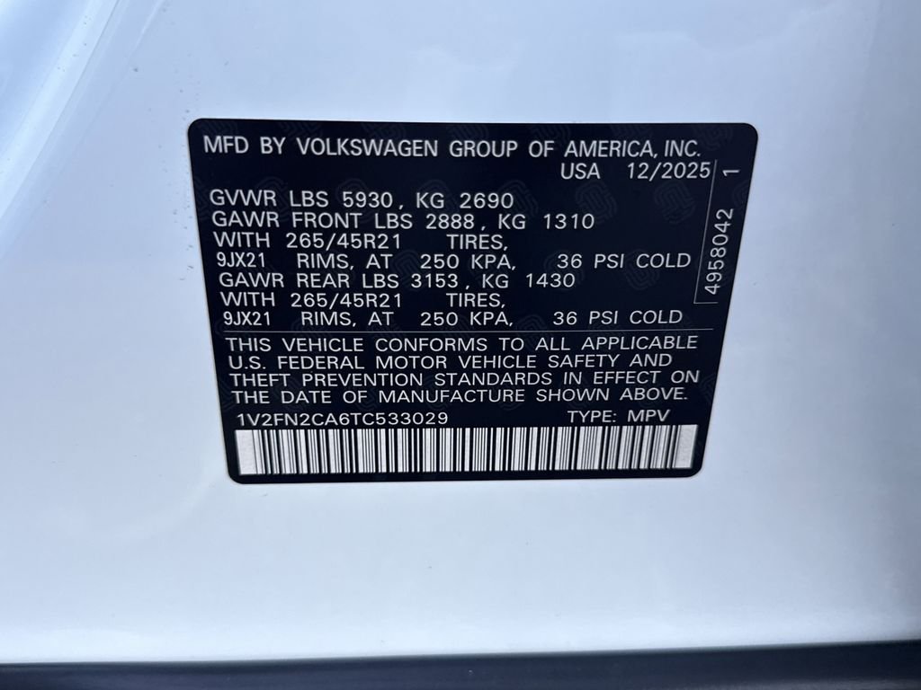 2026 Volkswagen Atlas SEL Premium R-Line - Photo 40