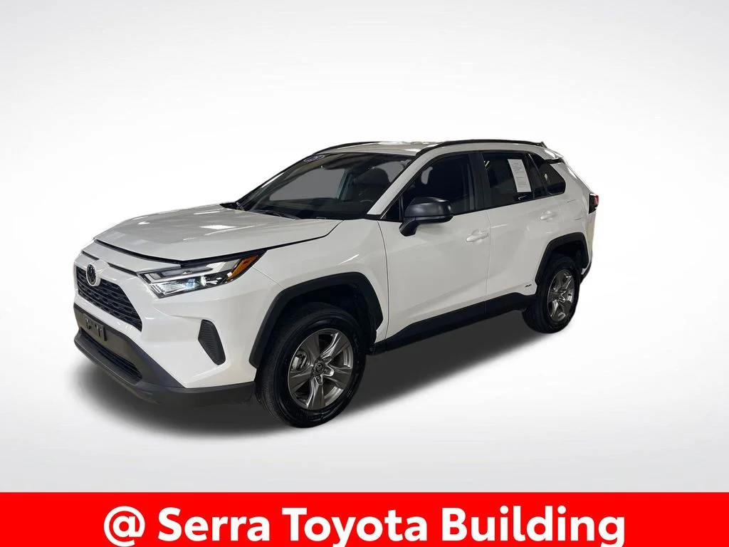 Certified Used 2025 White Toyota LE image 1