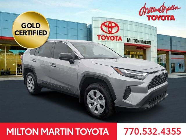 Certified Used 2025 Silver Toyota LE image 1