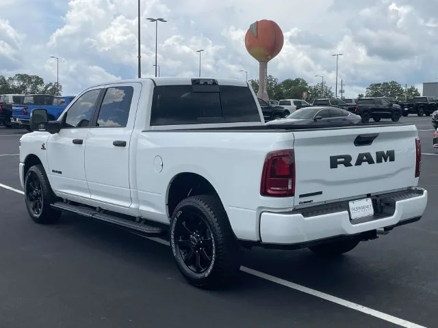 New 2025 Bright White Clear-Coat Exterior Paint RAM Big Horn image 5