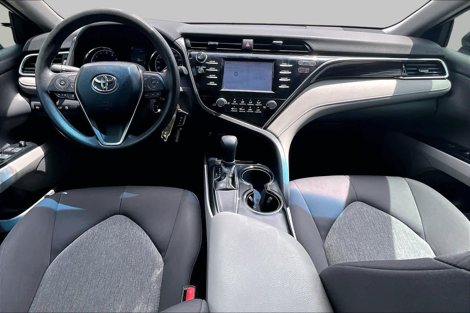 Used 2018 Predawn Gray Mica Toyota LE image 14