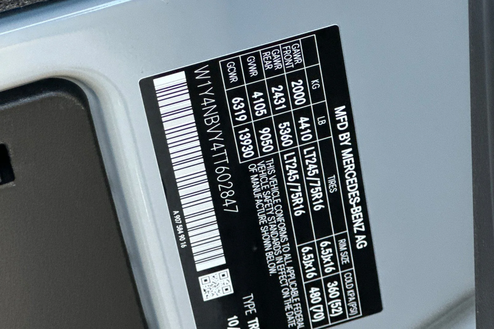 New 2026 Gray Mercedes-Benz Cargo 144 WB image 32