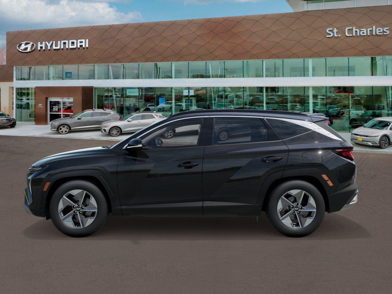 New 2026 Phantom Black Hyundai SEL AWD image 3