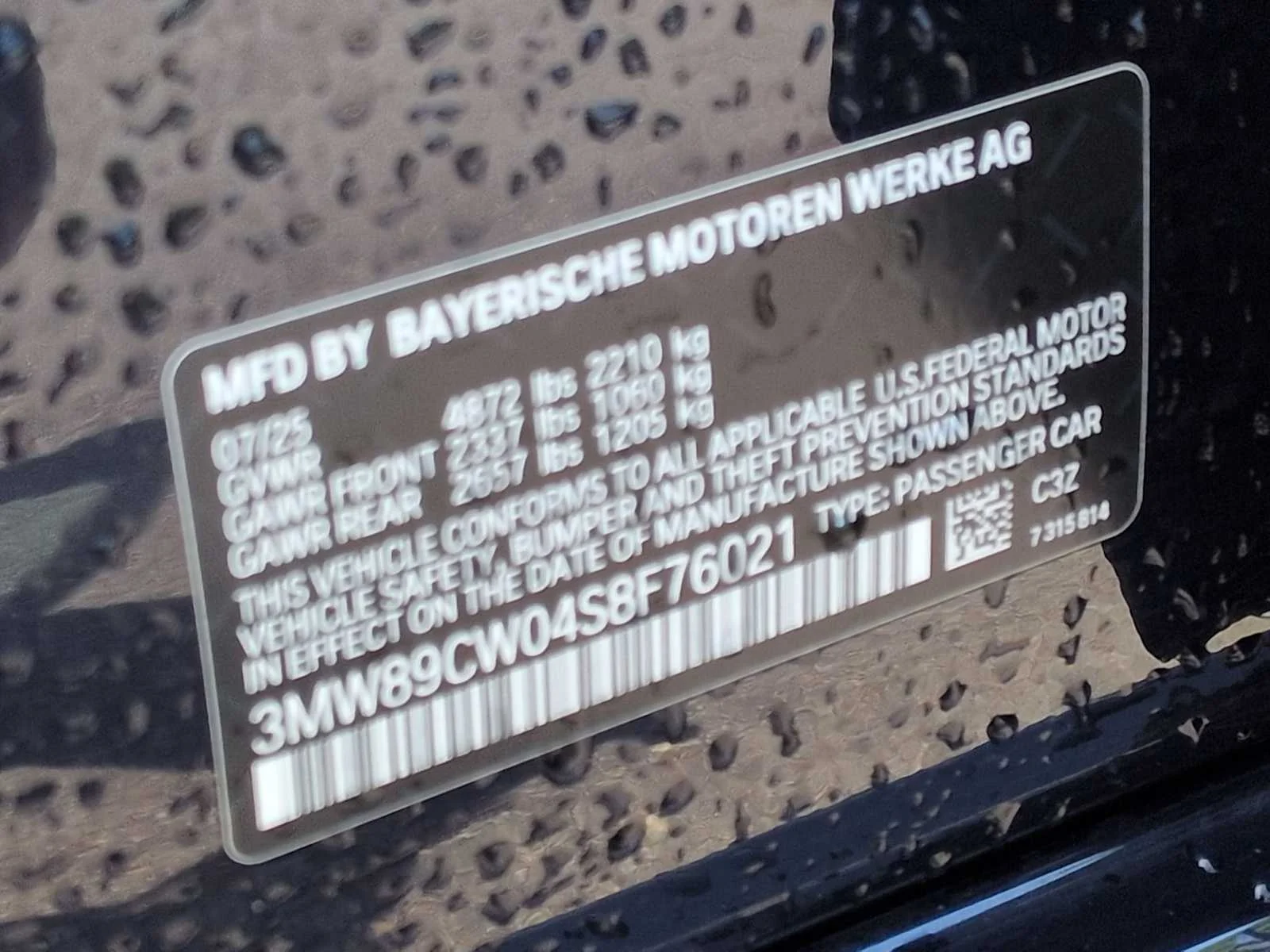 New 2025 Tanzanite Blue II Metallic BMW 330i xDrive image 38