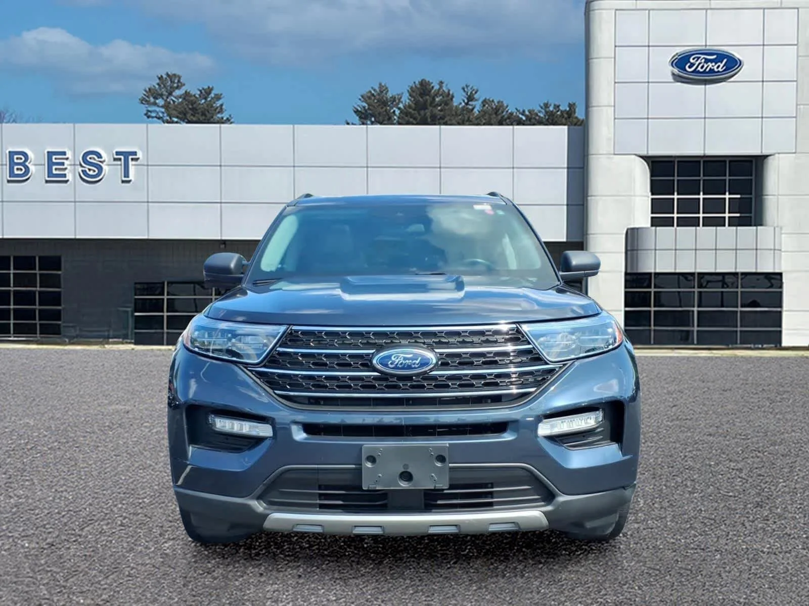 Used 2022 Stone Blue Ford XLT image 11