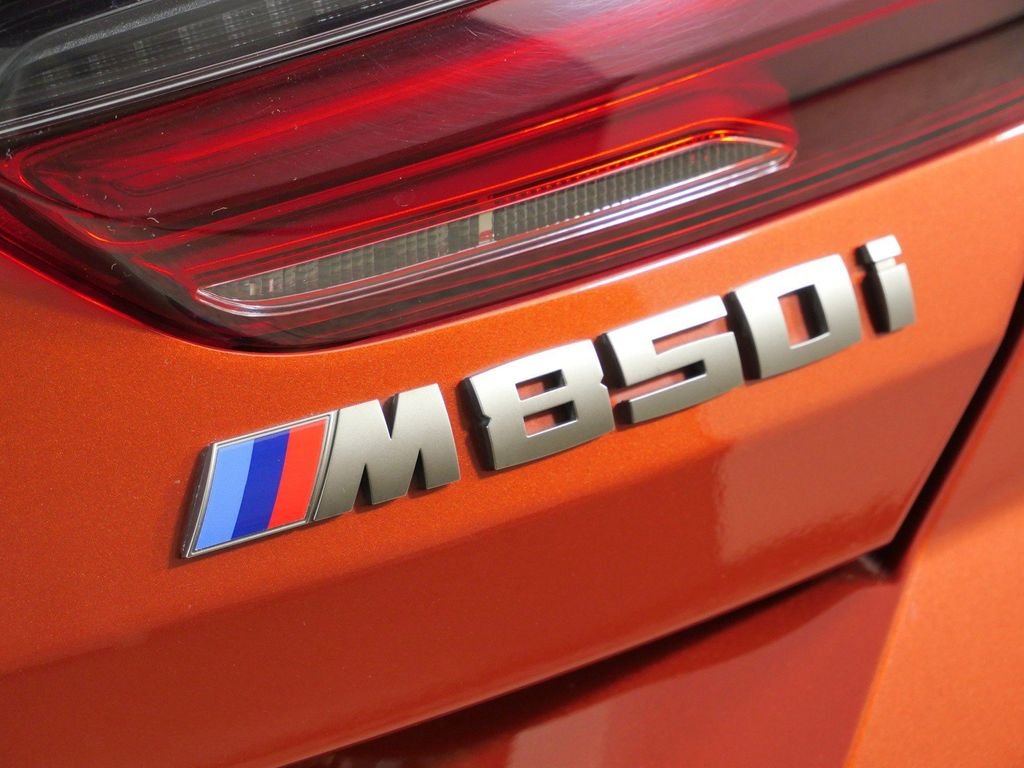 Used 2019 Sunset Orange Metallic BMW M850i xDrive image 13