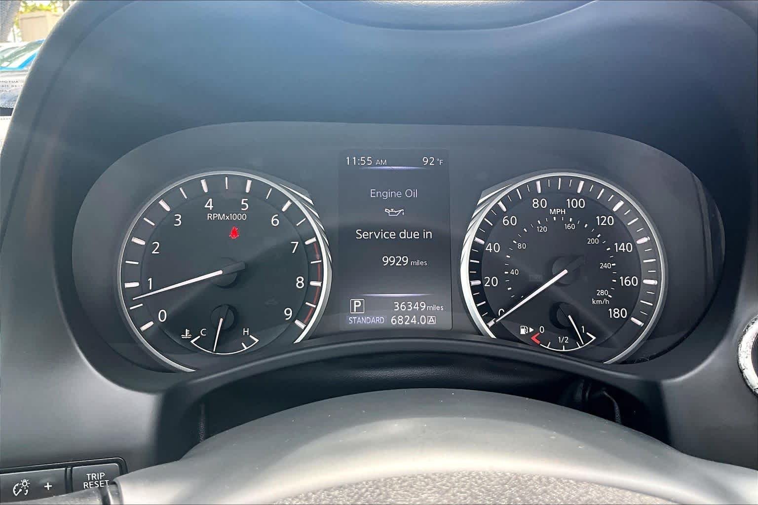 Used 2018 Hagane Blue INFINITI 3.0t LUXE image 24