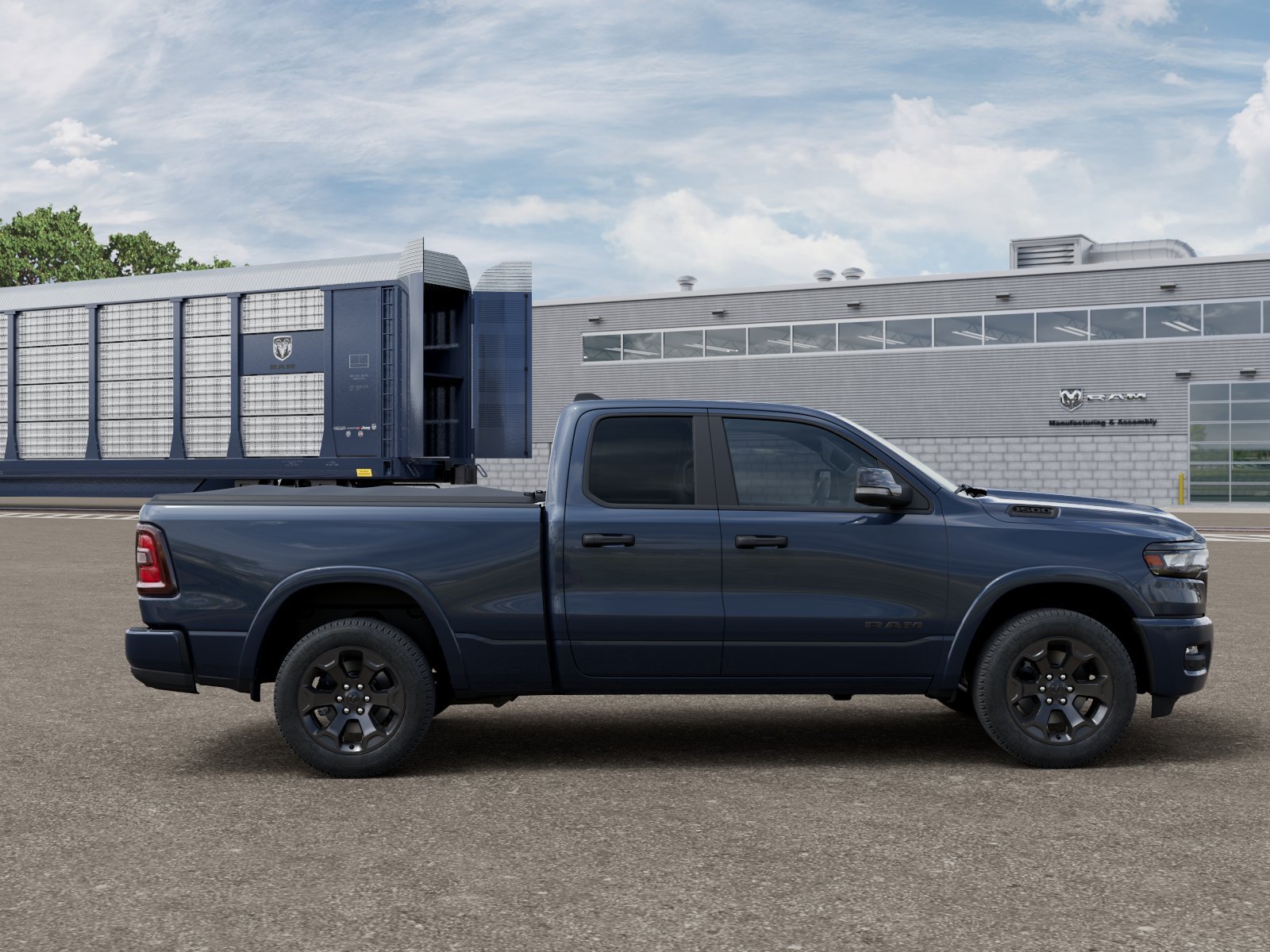 New 2026 Forged Blue Metallic Exterior Paint RAM BIG HORN image 12