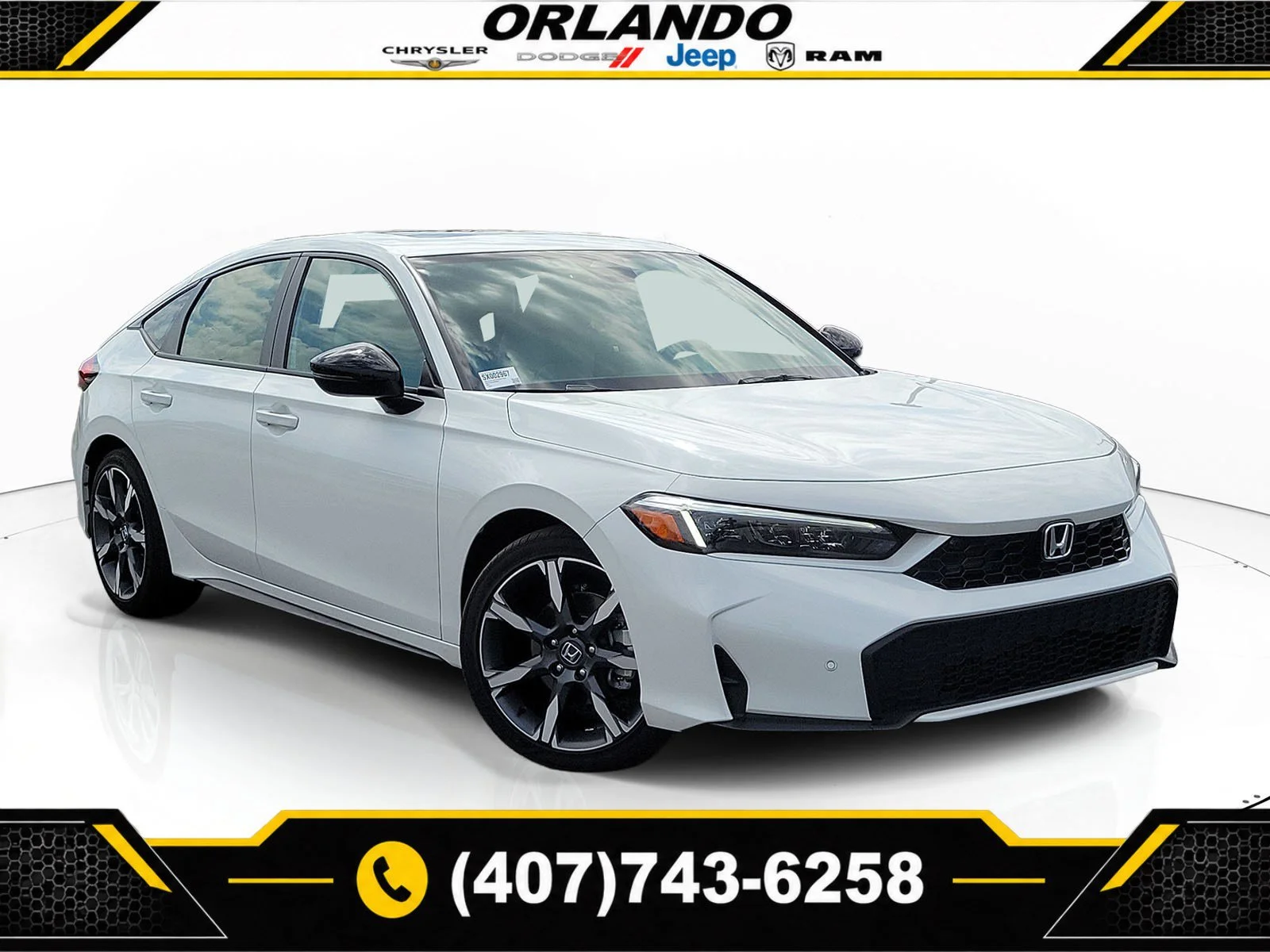 Used 2025 White Honda Sport Touring image 1