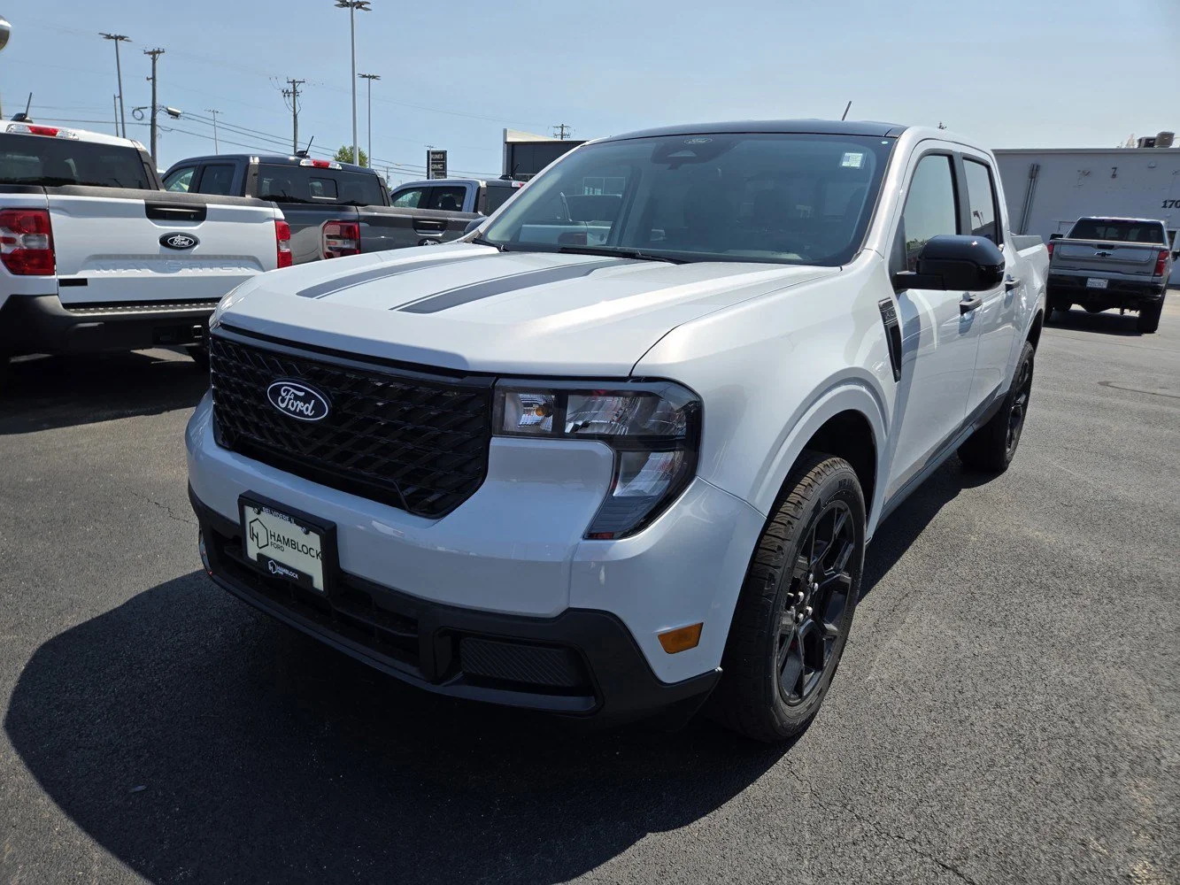 New 2026 Space White Metallic Ford XLT image 3