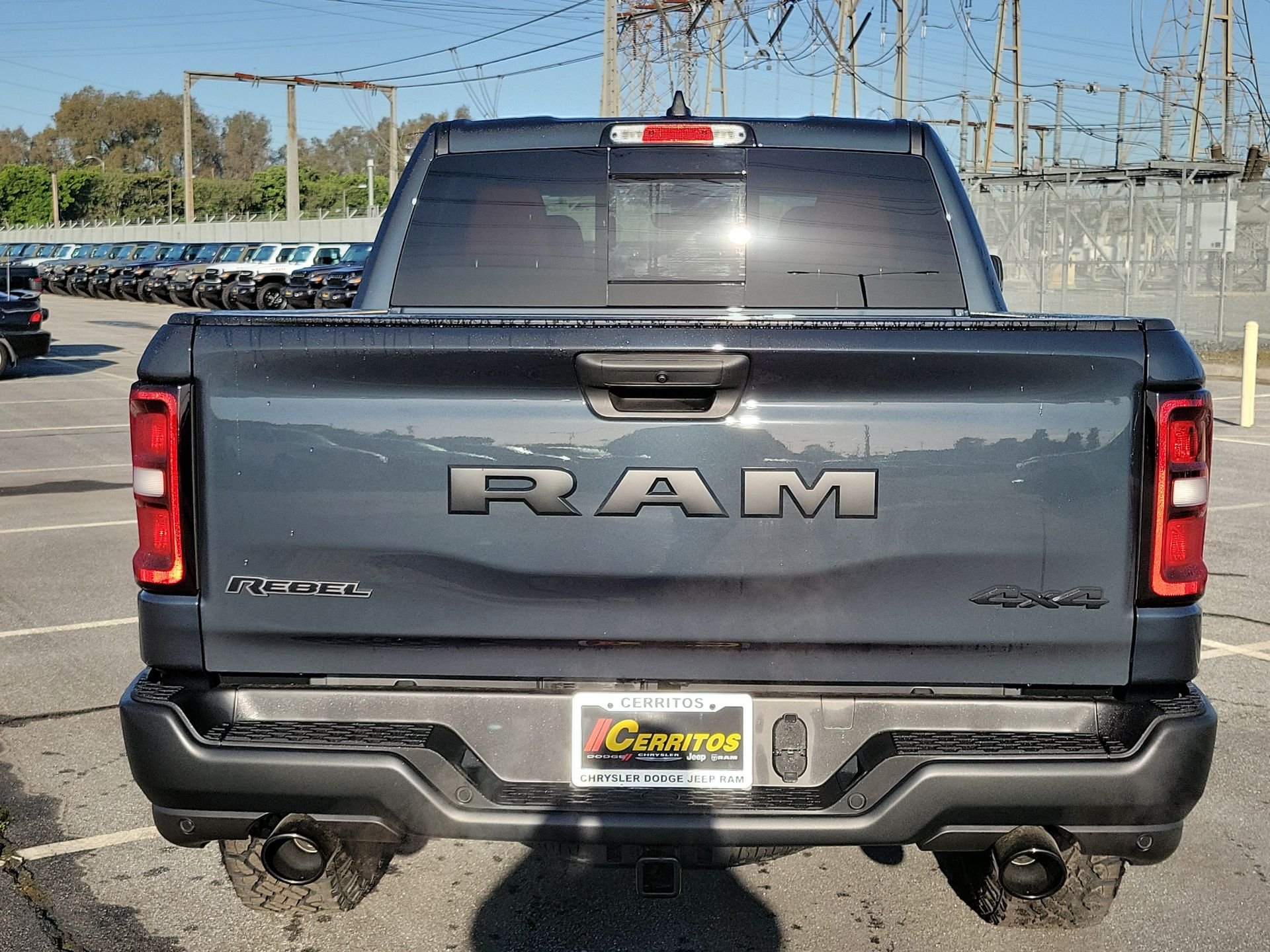 New 2026 Forged Blue Metallic Exterior Paint RAM Rebel image 16