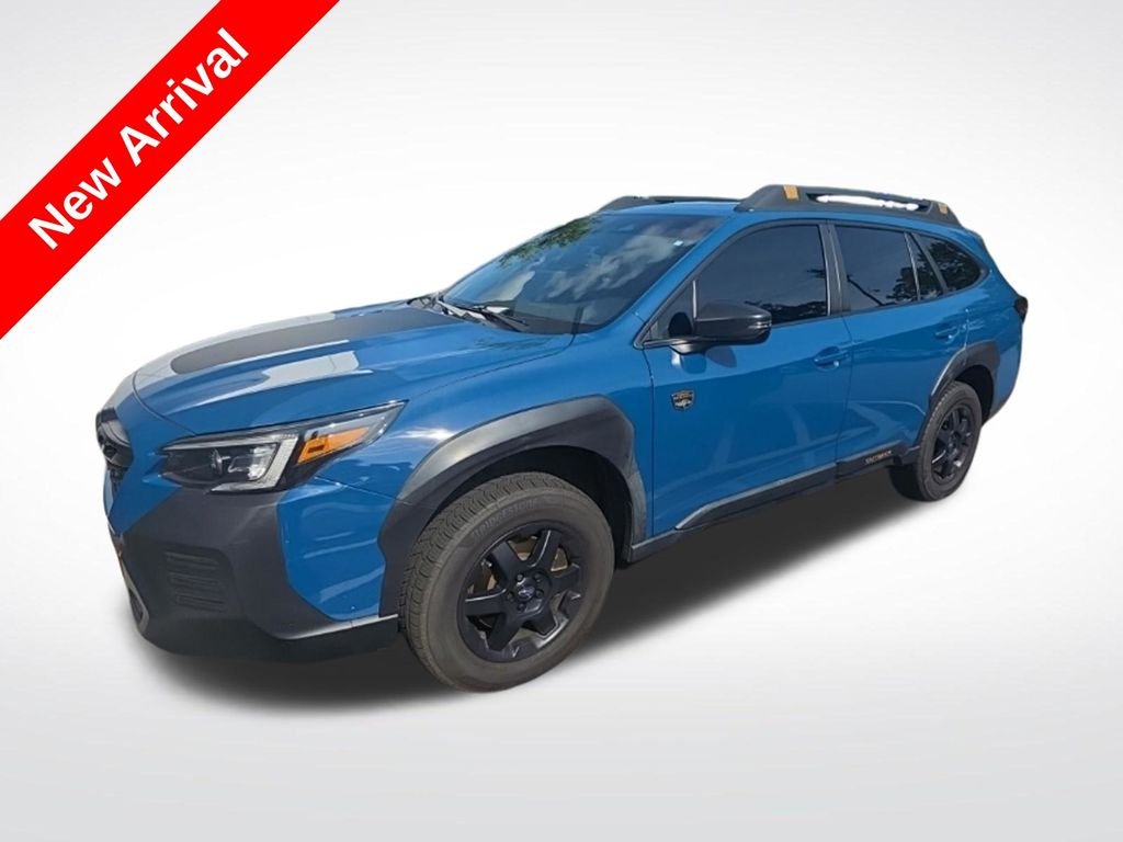 Used 2023 Blue Subaru Wilderness image 1