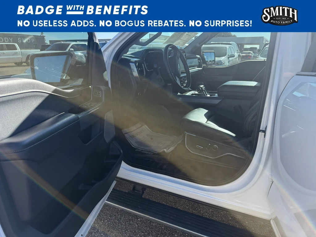 Certified Used 2023 Star White Ford LARIAT image 10