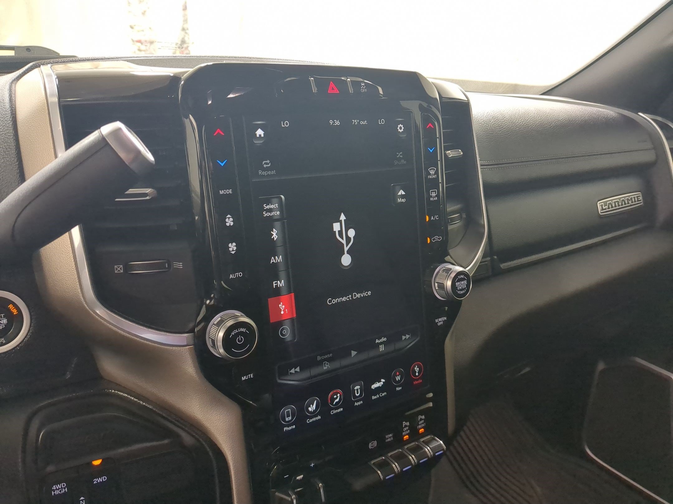 Used 2019 Flame Red Clearcoat Ram Laramie image 24