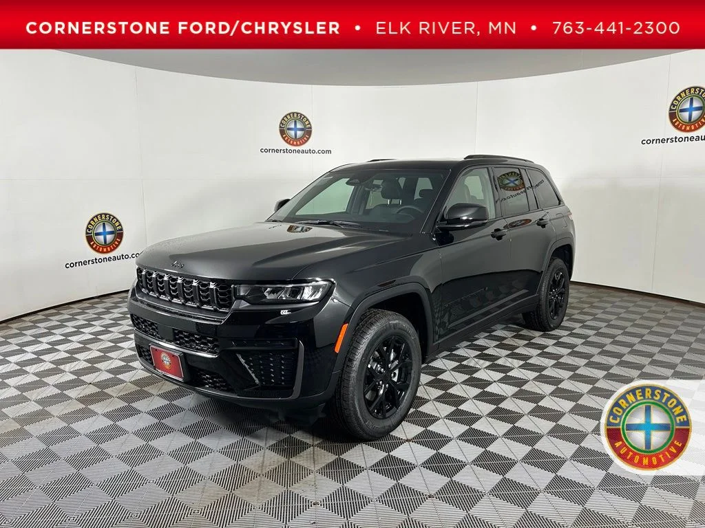 New 2026 Diamond Black Crystal Pearlcoat Jeep Altitude image 1