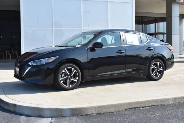 Used 2024 Black Nissan SV image 2