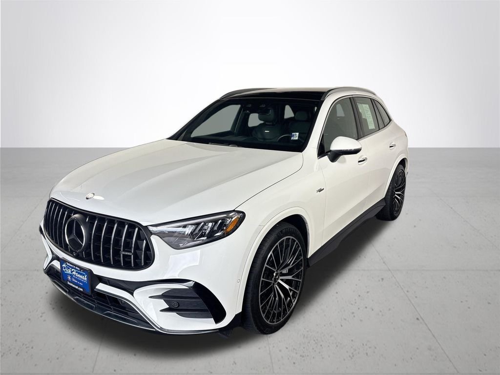 Used 2024 White Mercedes-Benz GLC 43 AMG® image 2