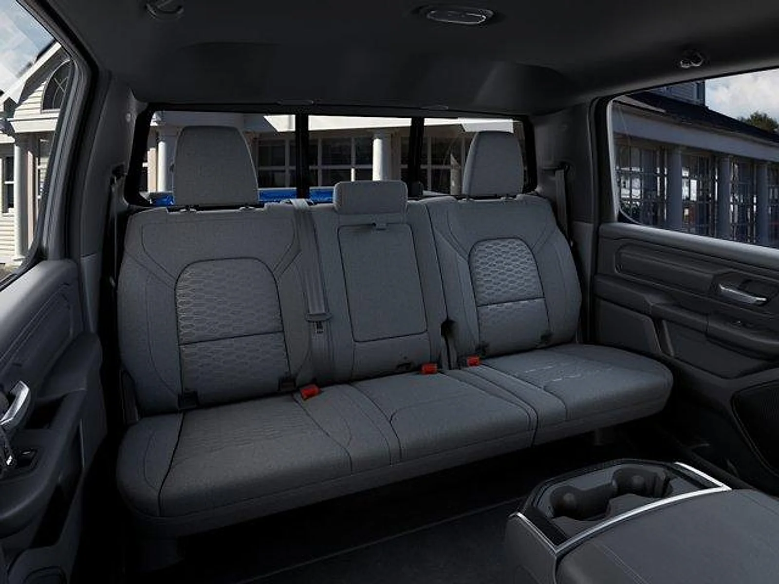 New 2026 Hydro Blue Pearl-Coat Exterior Paint RAM Express Crew Cab 4x4 5