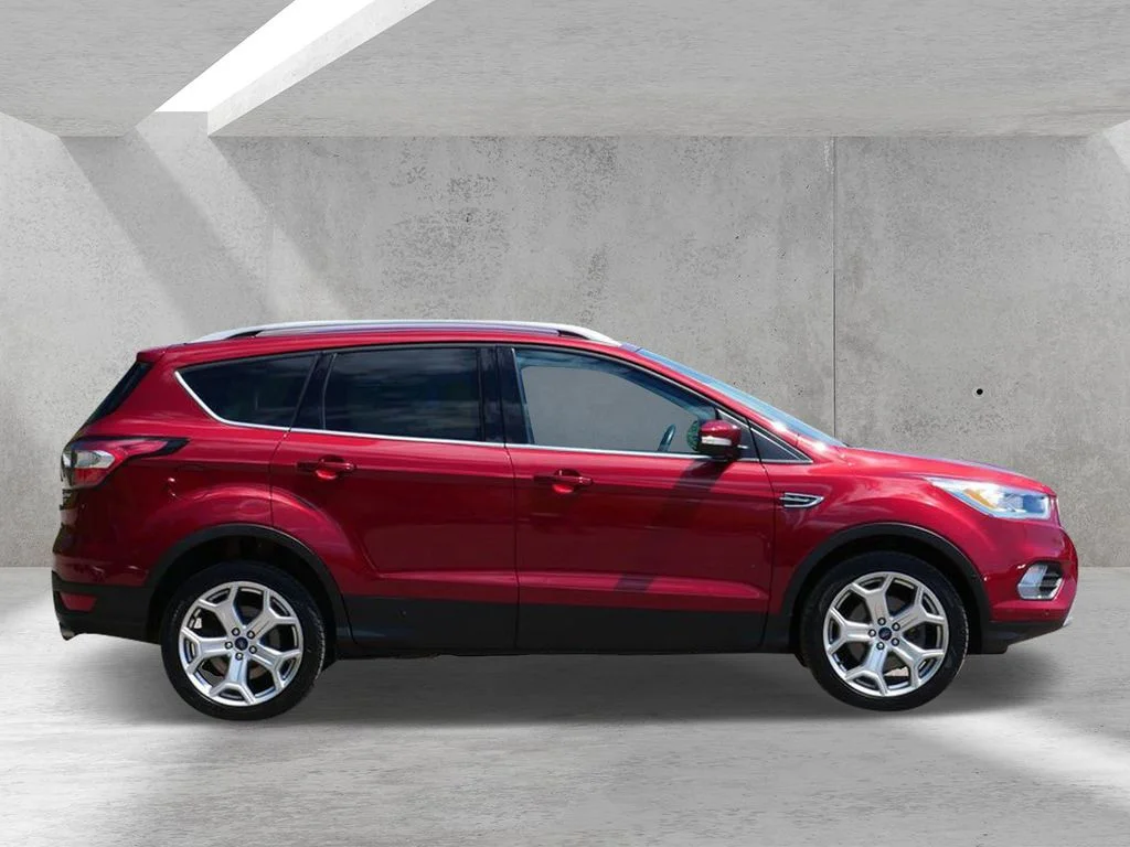 Certified 2018 Ford Escape Titanium with VIN 1FMCU9J9XJUD33461 for sale in White Bear Lake, Minnesota