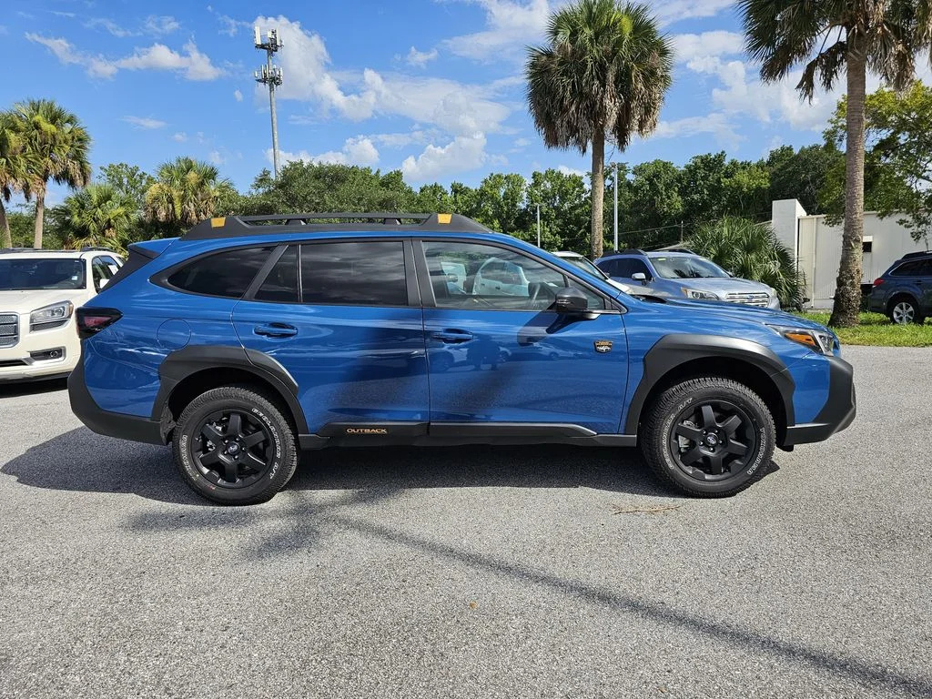 Certified Used 2025 Blue Subaru Wilderness image 2