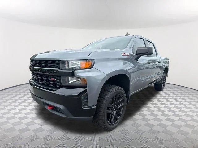 Used 2021 SATIN STEEL METALLIC Chevrolet Custom Trail Boss image 1
