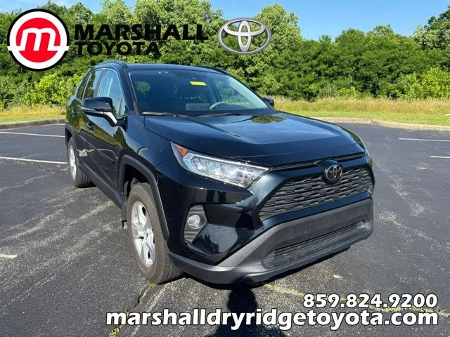 Used 2020 Midnight Black Metallic Toyota XLE image 1