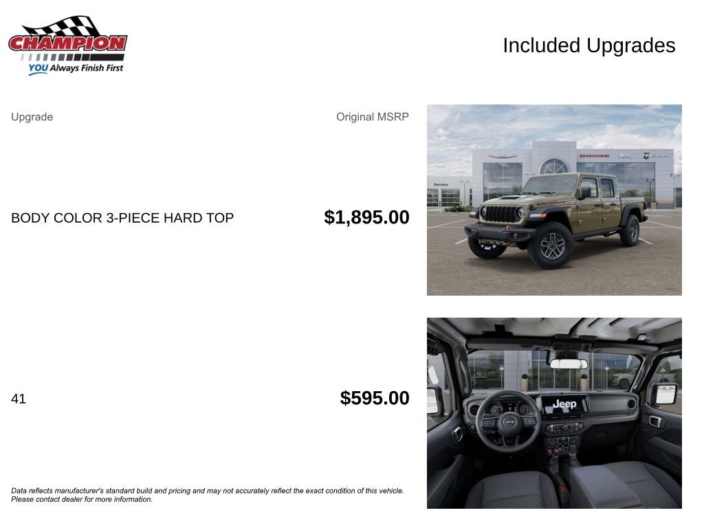 New 2026 41 Exterior Paint Jeep Mojave image 6