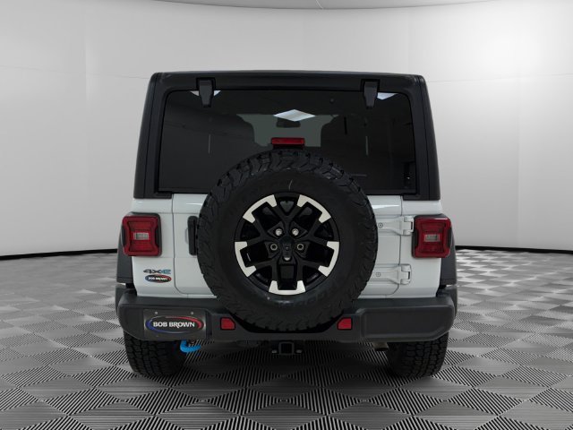 Used 2024 White Jeep Rubicon 4xe image 4