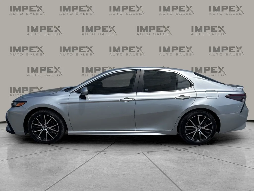 Used 2022 Silver Toyota SE image 2