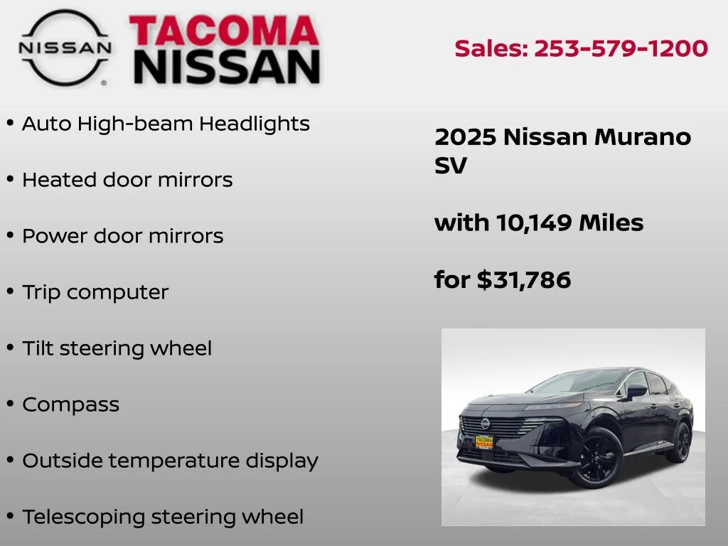 2025 Nissan Murano SV - Photo 12