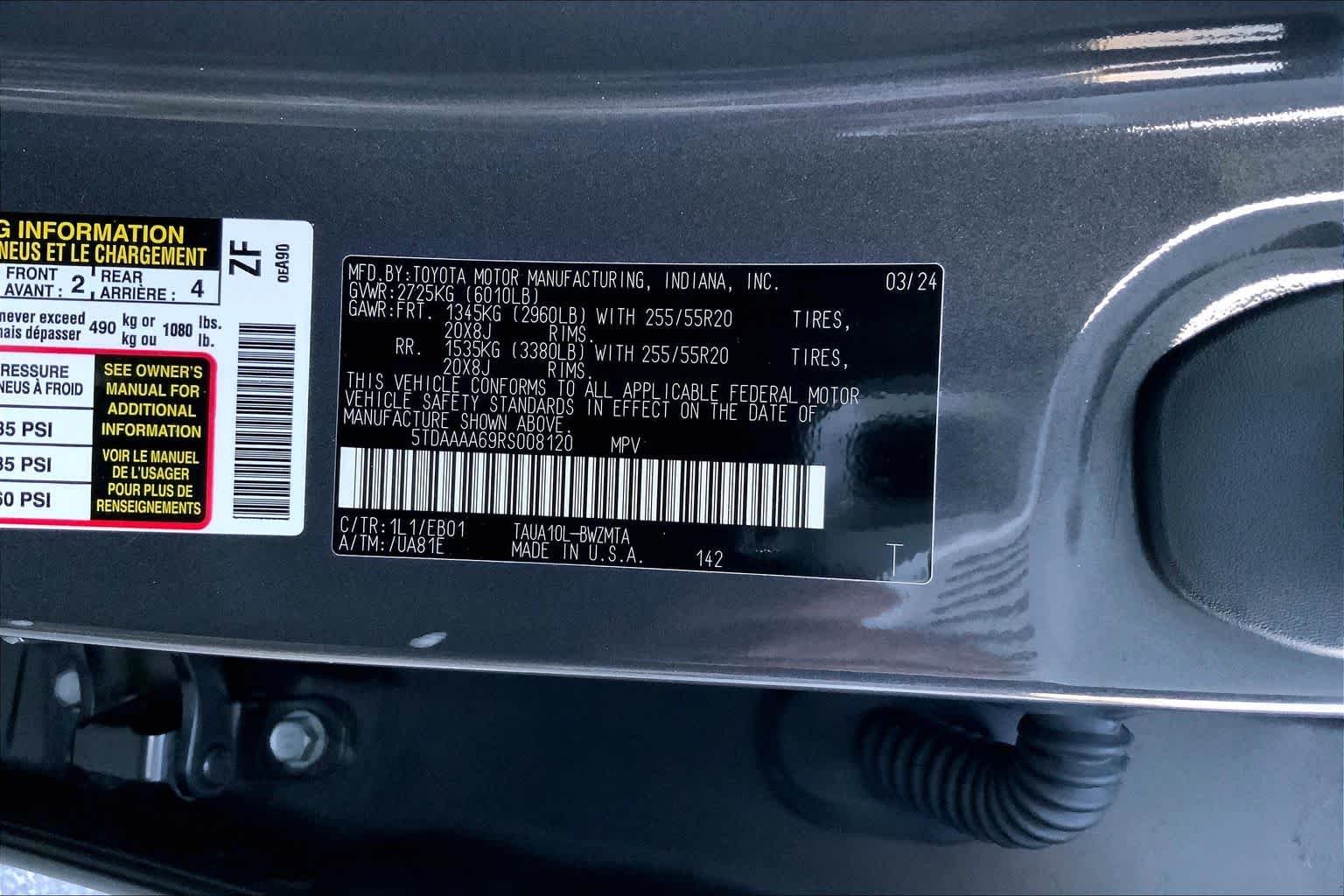 Used 2024 Cloudburst Gray Lexus Premium image 29