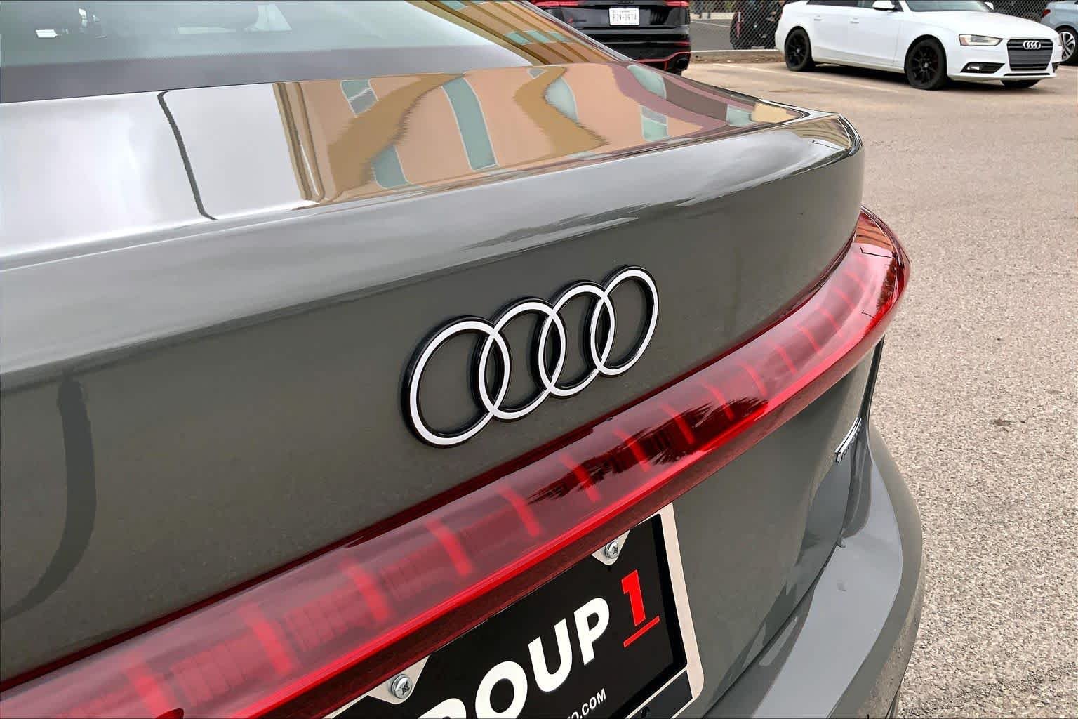 Used 2025 Chronos Gray Metallic Audi Premium Plus image 10
