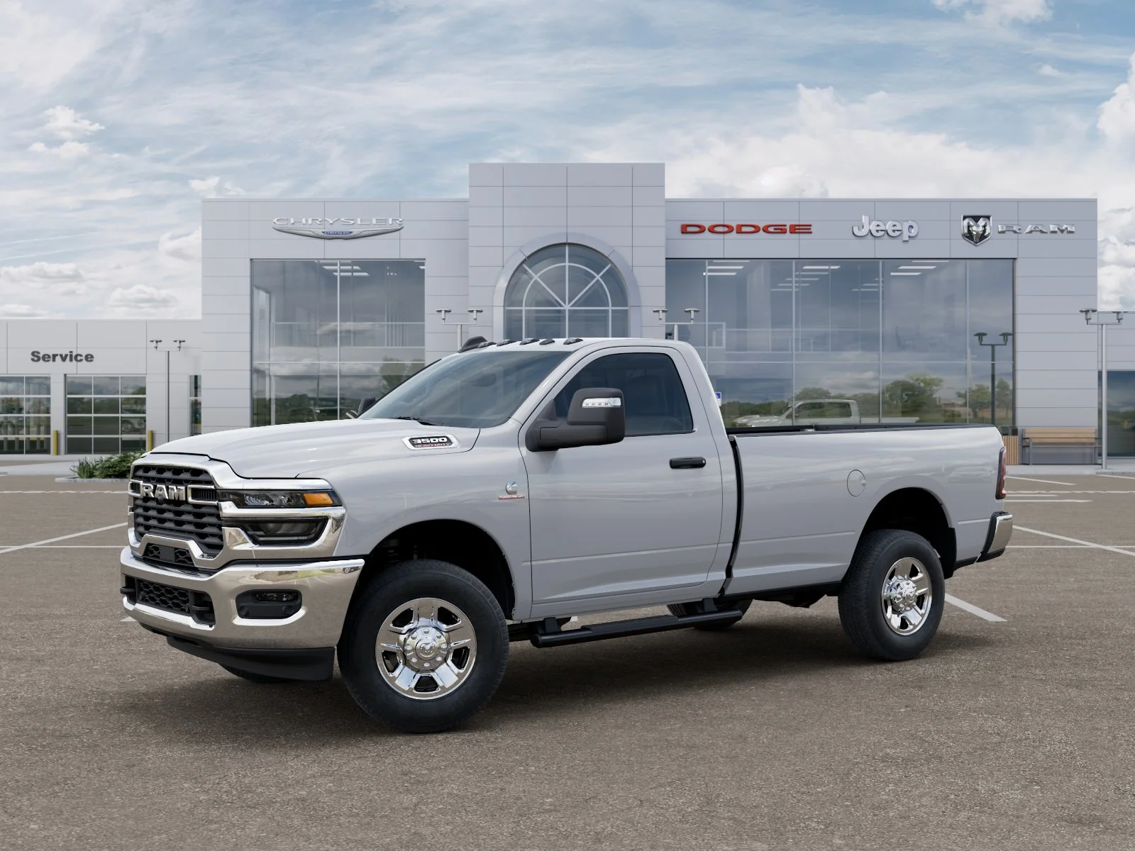 New 2025 Bright White Clear-Coat Exterior Paint RAM Tradesman image 22