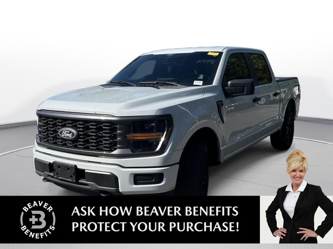 Used 2025 Space White Metallic Ford STX image 1