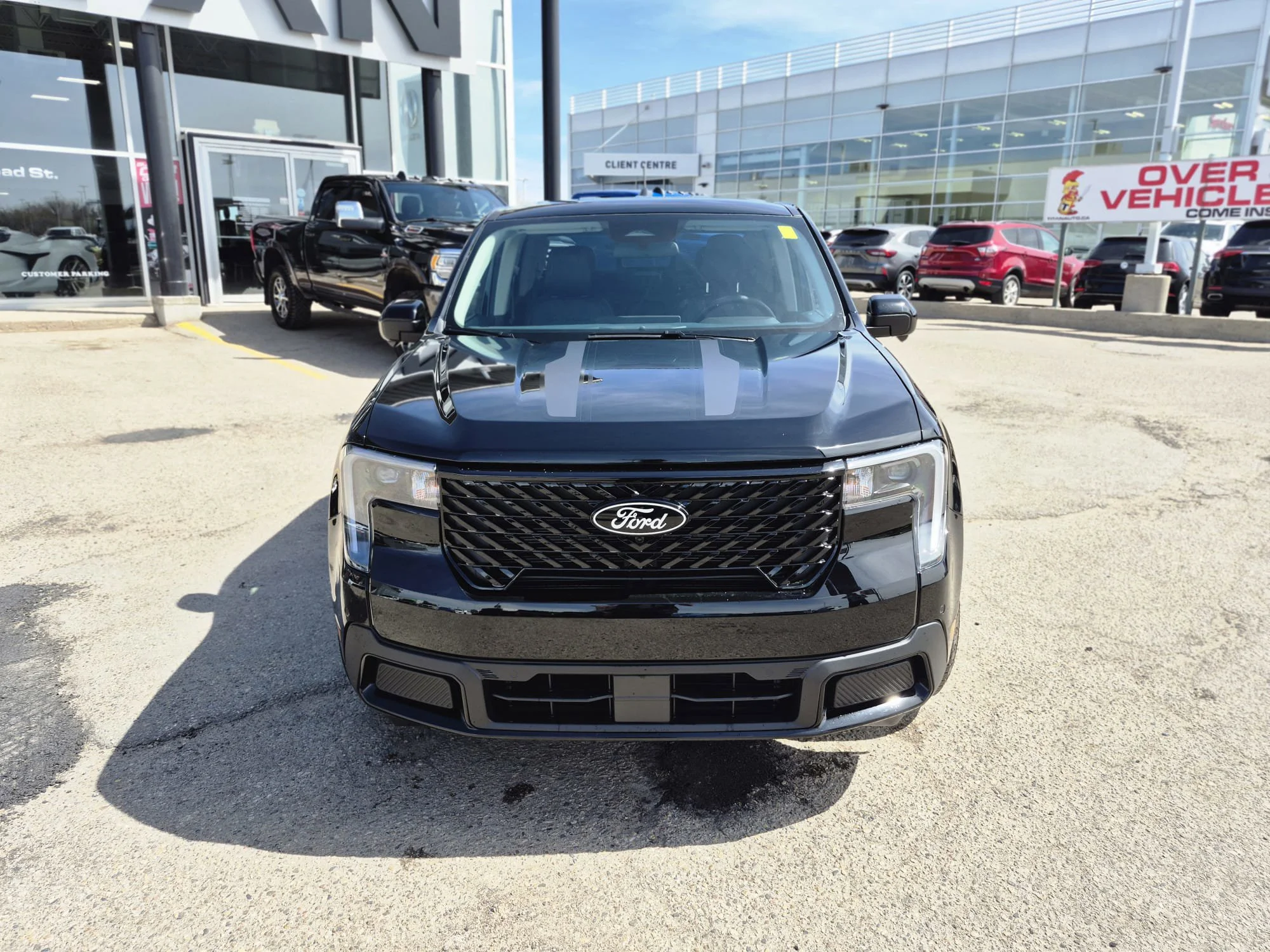 Certified Used 2025 Shadow Black Ford Lariat Hybrid AWD*Remote Start | Adaptive Cruise | Nav | 360 Cam | Htd Leather | Htd Wheel | B&O image 4