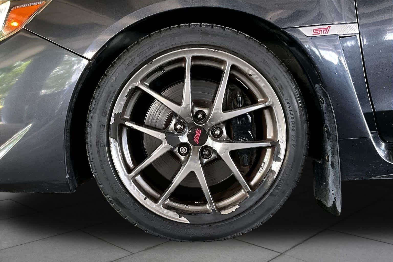 Used 2017 Dark Gray Metallic Subaru STI Limited image 10