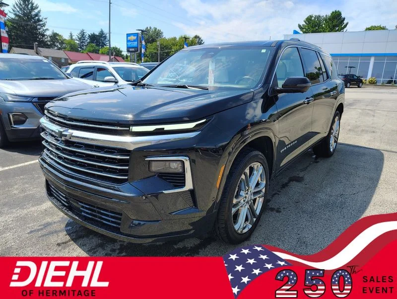 Used 2025 Black Chevrolet High Country image 1