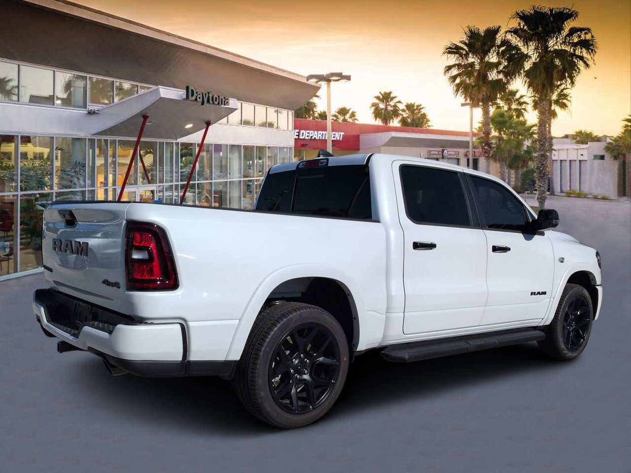 New 2026 Ivory White Tri-Coat Pearlcoat RAM Laramie image 3