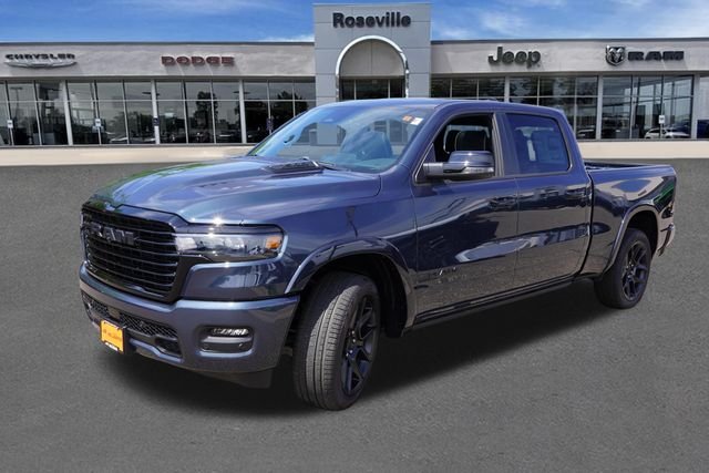 New 2026 Forged Blue Metallic Exterior Paint RAM Laramie image 6