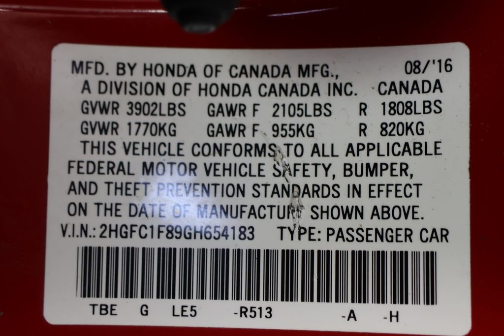 Used 2016 Red Honda EX-L image 28