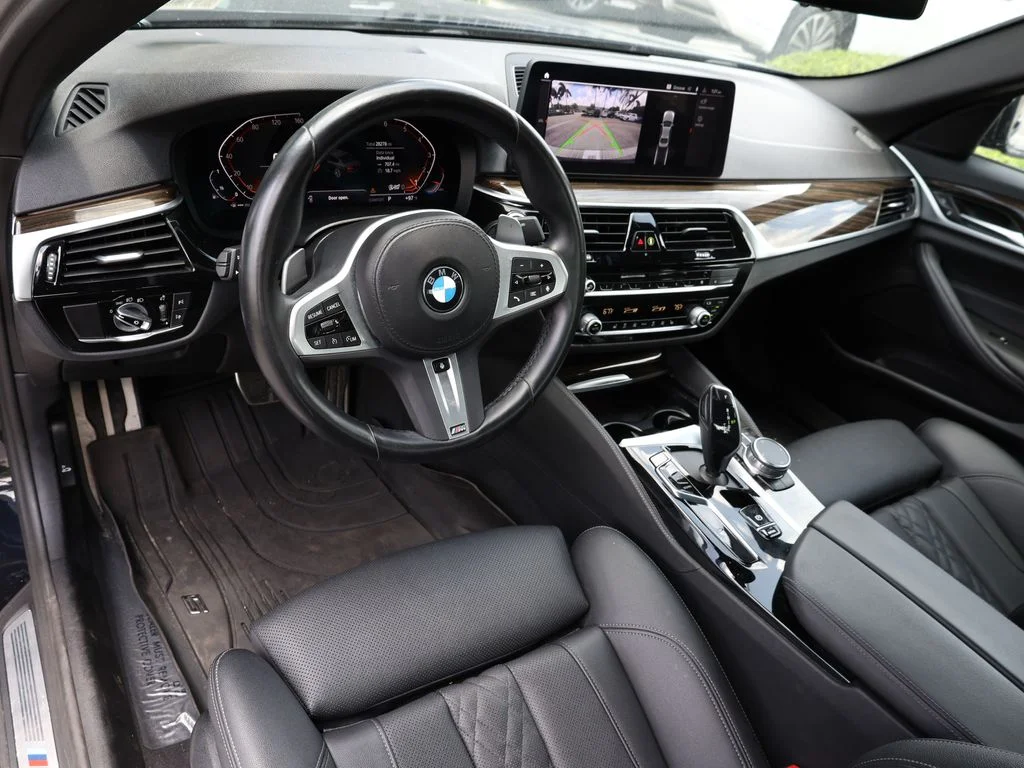 Used 2023 Black BMW 530i xDrive image 16