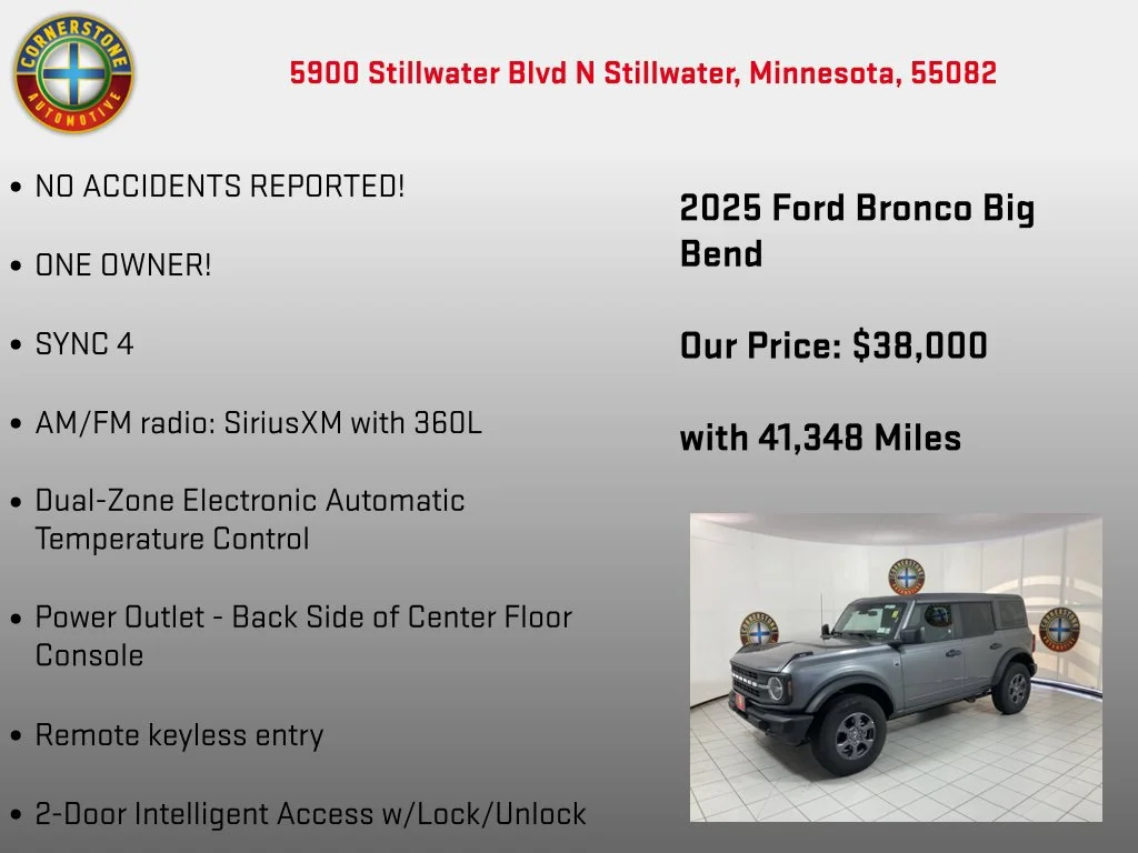 Used 2025 Gray Ford Big Bend image 15