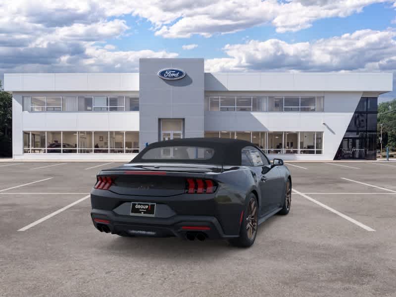 New 2025 Shadow Black Ford GT Premium Convertible image 8