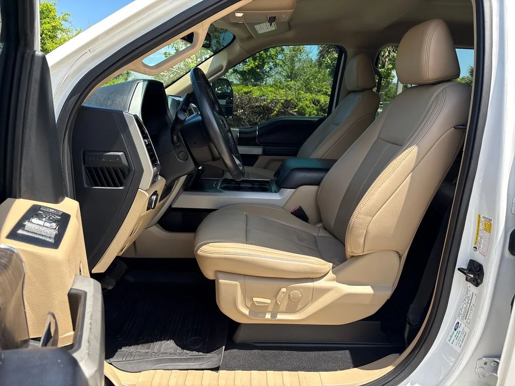 Certified Used 2021 White Ford Lariat image 29