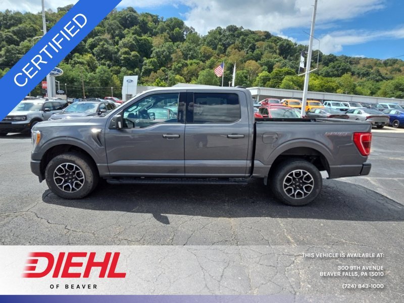 Used 2021 Gray Ford XLT image 4