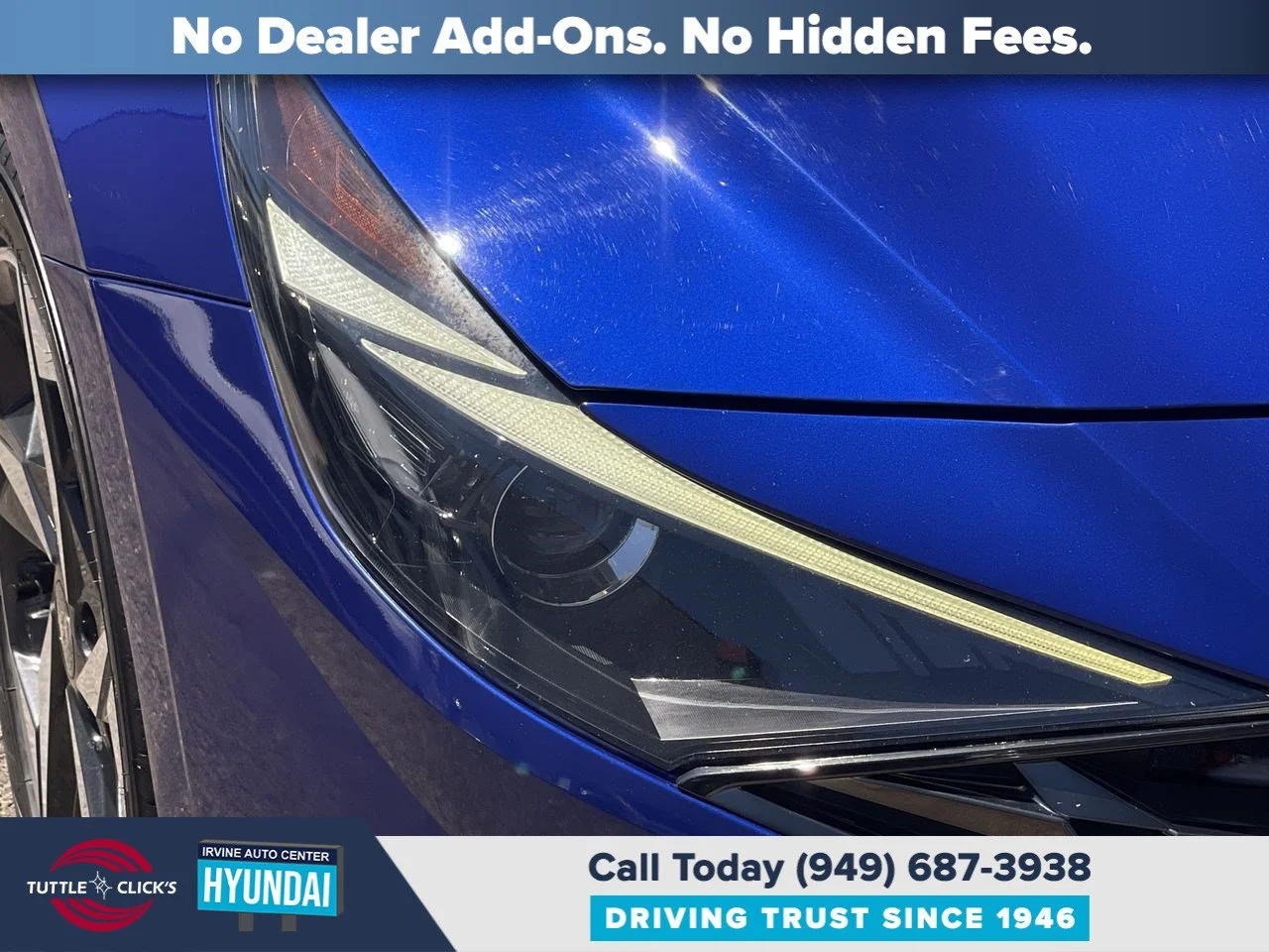 Used 2022 Intense Blue HYUNDAI SEL image 16