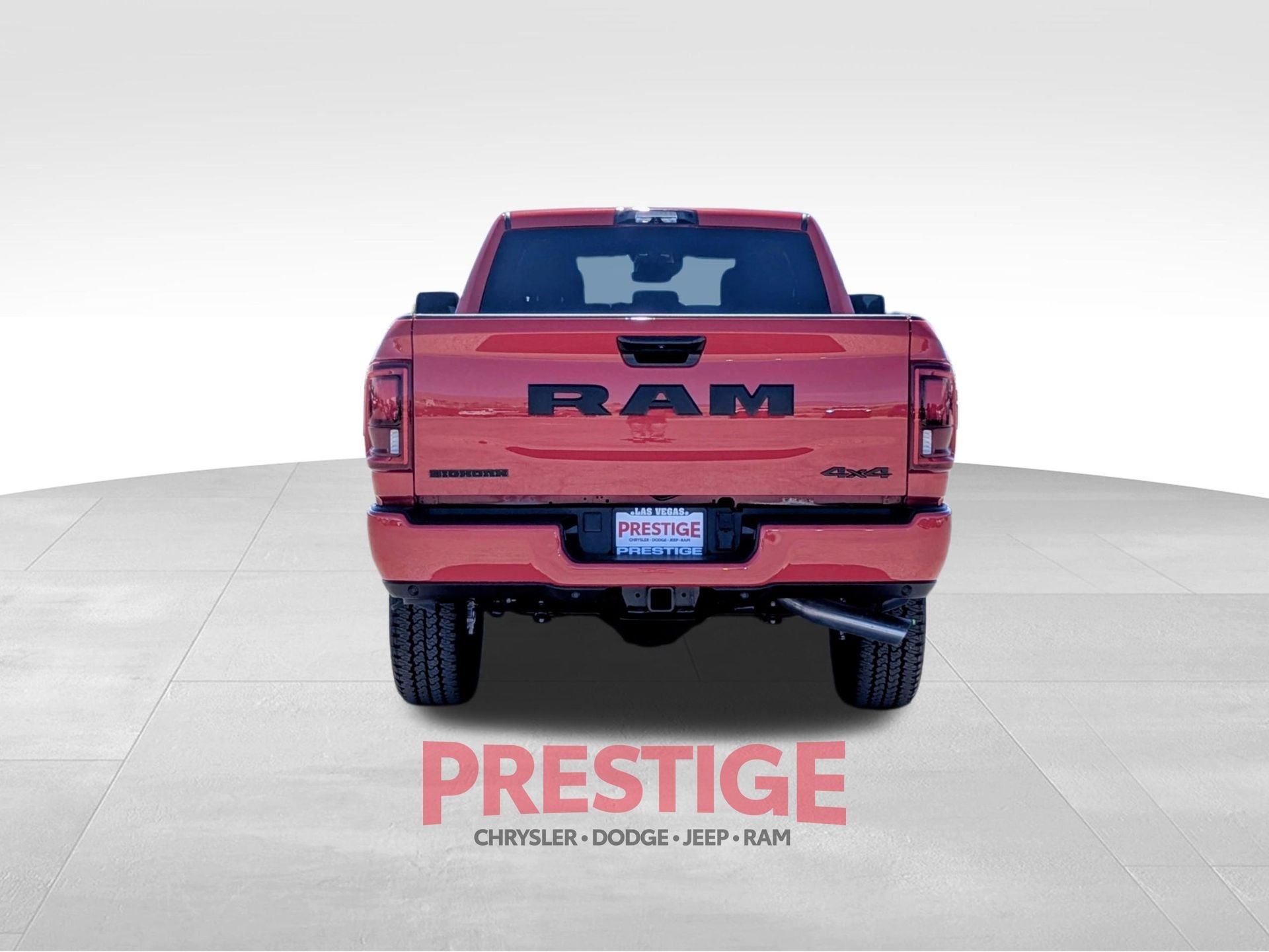 New 2026 Flame Red Clear-Coat Exterior Paint RAM Big Horn image 6