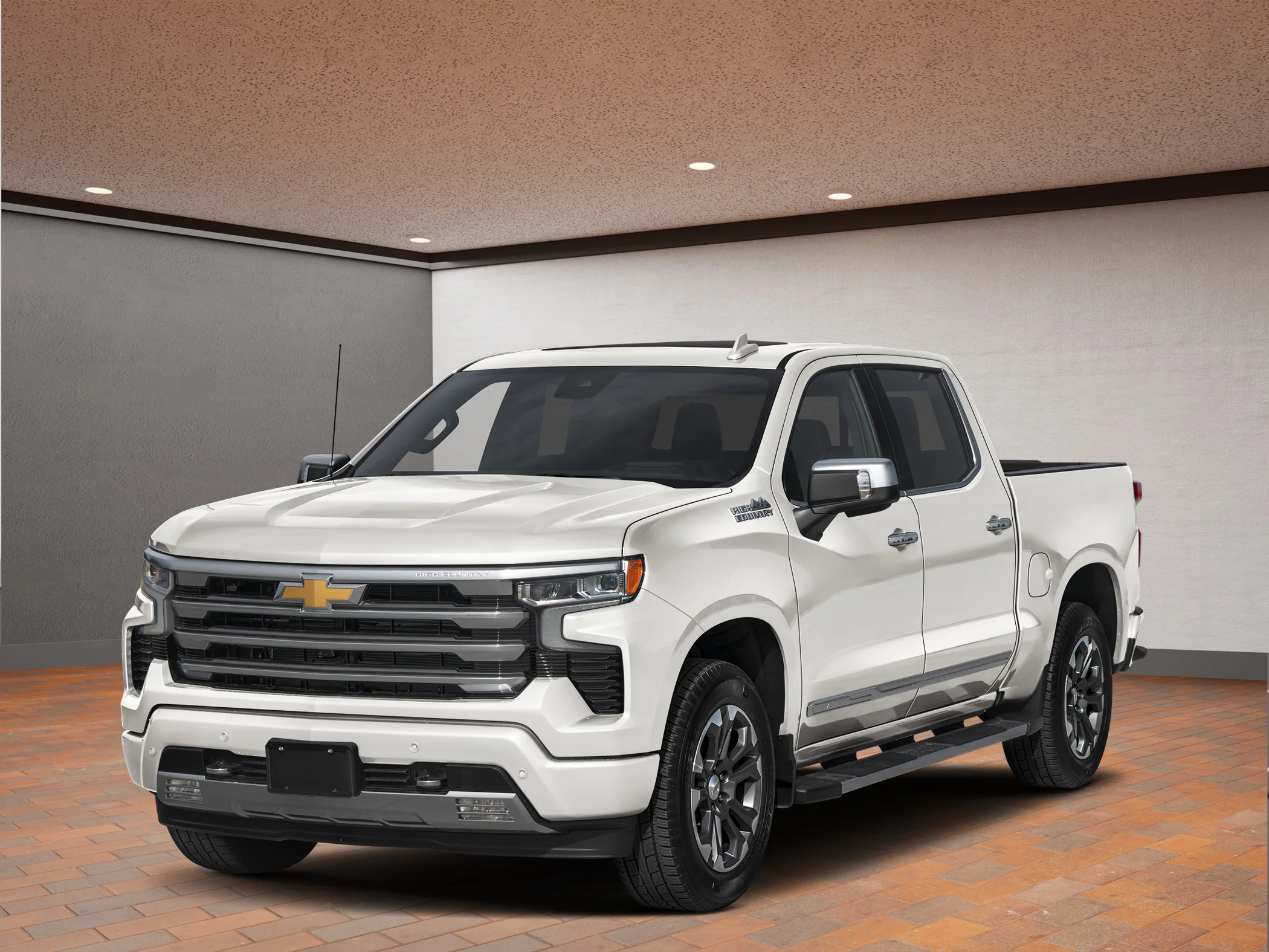 New 2026 White Chevrolet Crew Cab Short Box 4-Wheel Drive High Country image 1