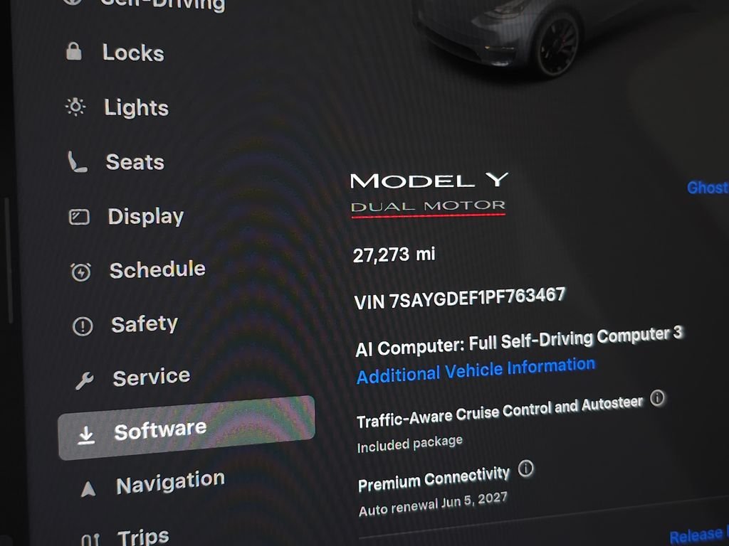 Used 2023 Midnight Silver Metallic Tesla Performance image 27